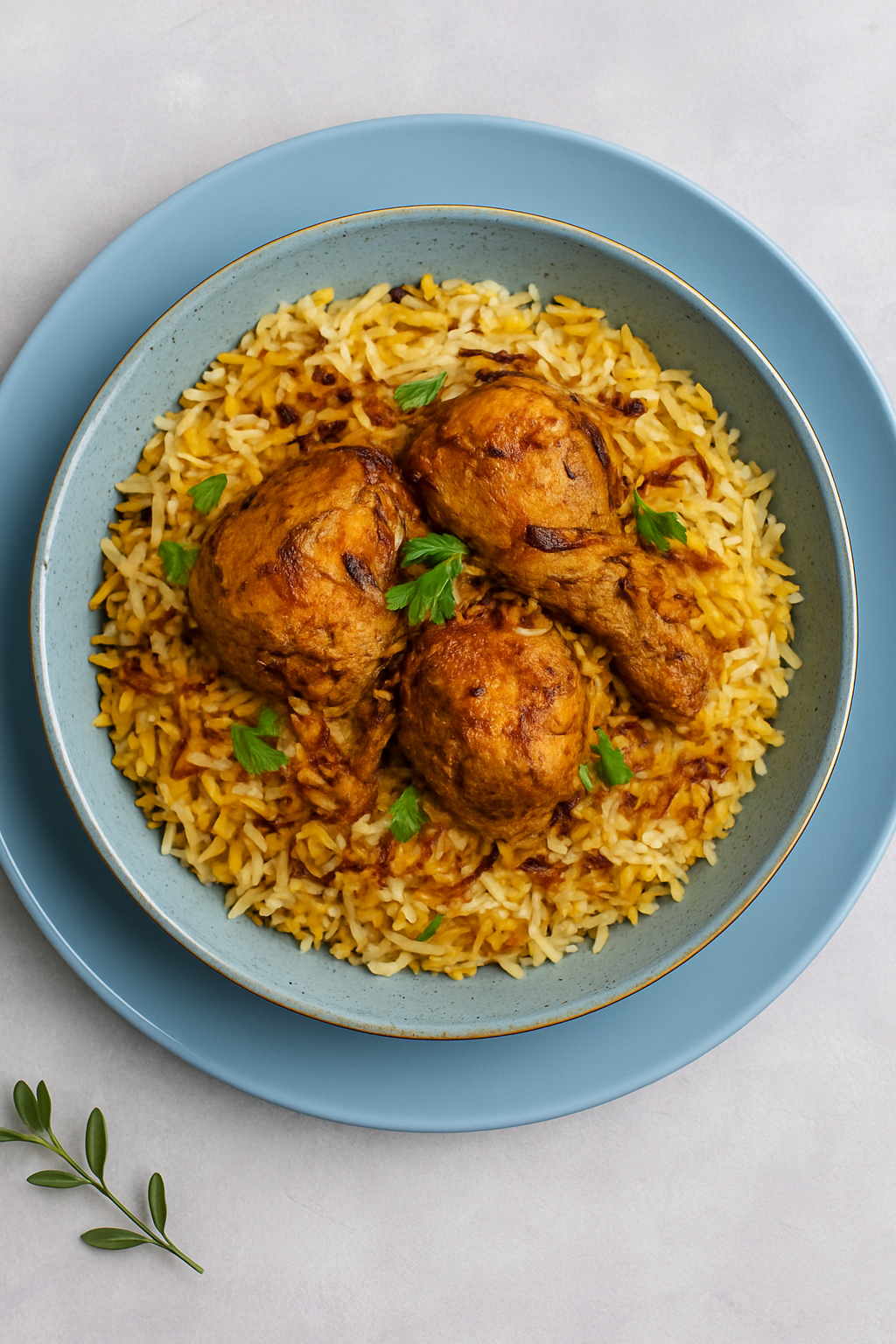 Delicious Chicken Biryani at New Spice Grill in Edmonton, AB